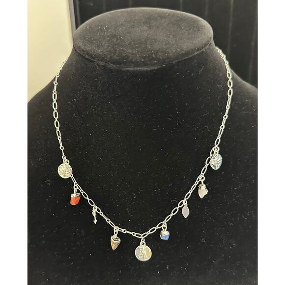 Sterling Forever Charm Necklace - NWT- Unique Find - Picture 2 of 8